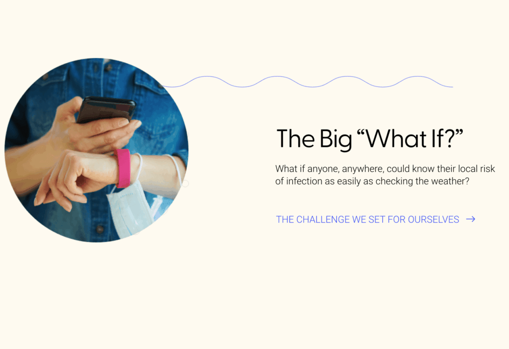 Custom layout block with a circular image crop in Elementor